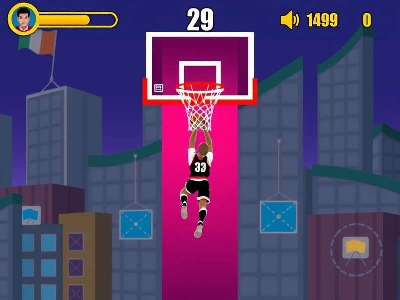 Dunk Mania India Gameplay Screenshot